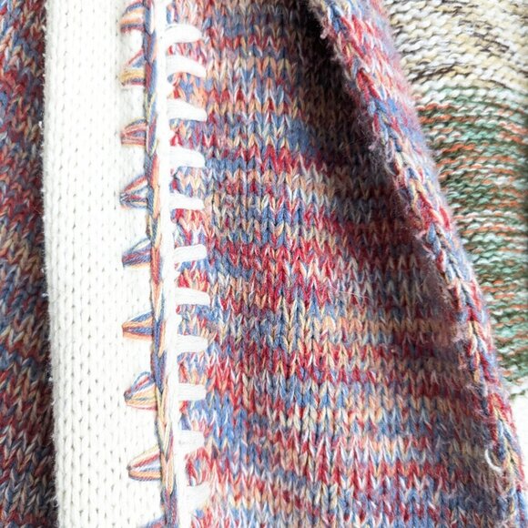 Vintage Knit Boucle Cardigan with belt tie - Picture 4 of 9